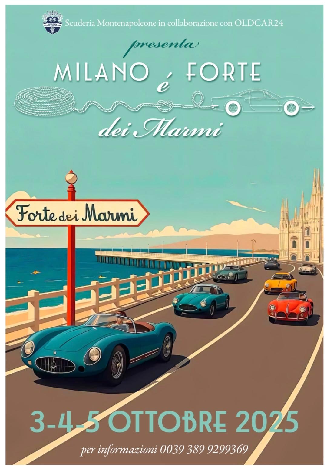 Locandina dell’evento Milano è Forte dei Marmi, ottobre 2025