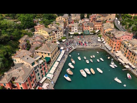 Copertina del video: veduta aerea di Portofino, Milano Portofino 2025